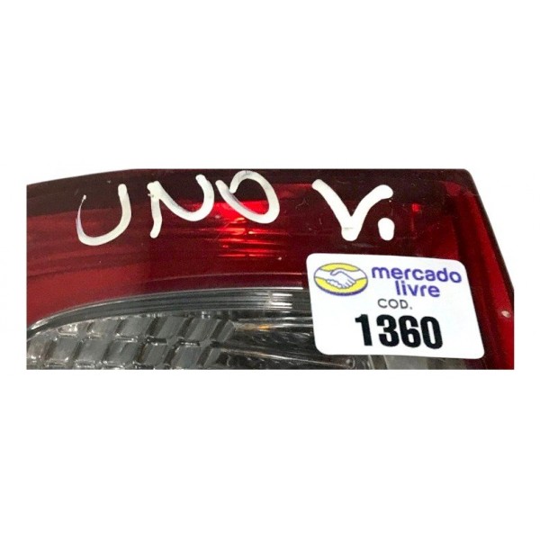 Lanterna Traseira Esquerda Fiat Uno Vivace 2009 2008 09/2021 Esquerdo/motorista
