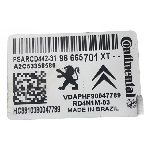 Rádio Cd Player Mp3 Citröen C4 Pallas 09/12