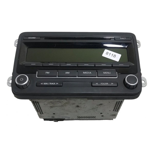 Rádio Som Vw Jetta 2011 2012 2013 2014 Peça Original Carro