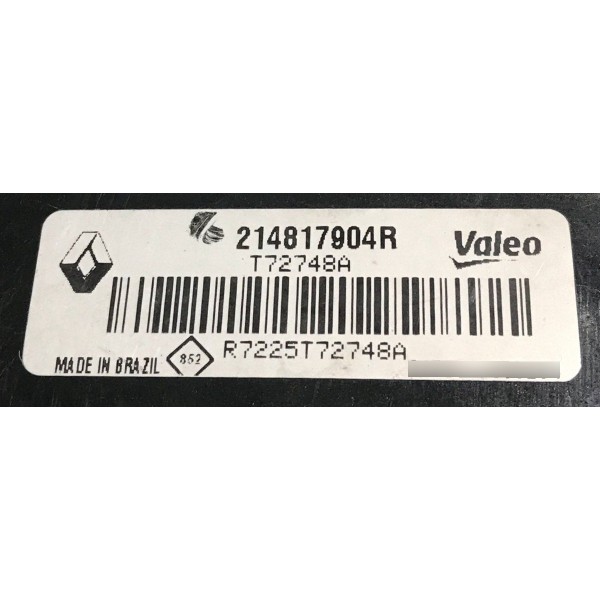 Defletor Ventoinha Sandero 1.6 Detalhes Peça Original Carro