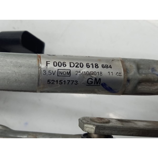 Galhada Limpador Para-brisa Gm Onix 2019 F006d20618684