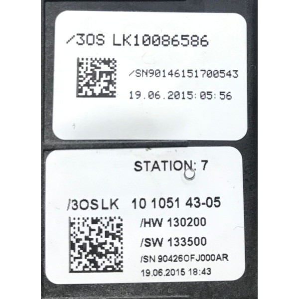 Chave Seta Limpador Marcha Mercedes-benz C200 2016