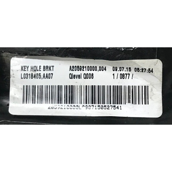 Suporte Fixação Banco Traseiro Mercedes C200