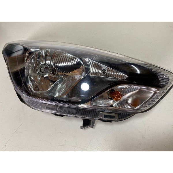 Farol Máscara Negra Dir Ford Ka 2015 A 2018 Ambos Lados