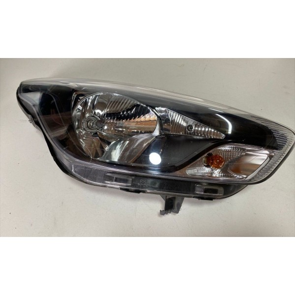 Farol Máscara Negra Dir Ford Ka 2015 A 2018 Ambos Lados