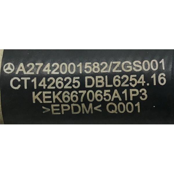 Mangueira Refrigeração Motor Mercedes C200 2016 Original