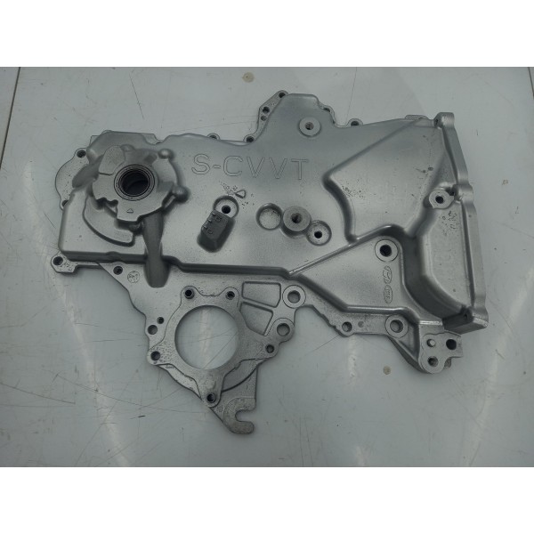 Tampa Frontal Bomba Óleo Motor 1.6 16v Hb20 I30 Elantra
