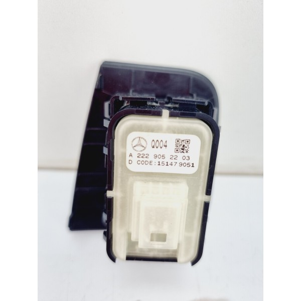 Botão Do Vidro Diant\dir Mercedes C200 W205 2015 A 2018