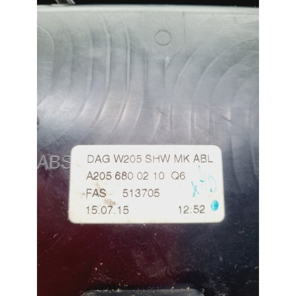 Porta Objetos Mercedes Benz C180 C200 2017