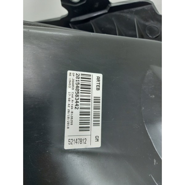 Farol Esq Mascara Negra Onix/prisma 13/17 52147812 Esquerdo/motorista