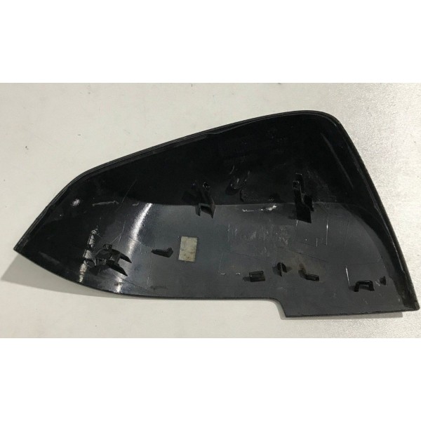 Capa Esquerda Retrovisor Bmw X1 2015 Preto