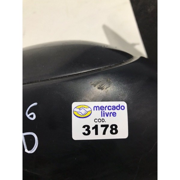 Retrovisor Lado Direito Sem Espelho Peugeot 206