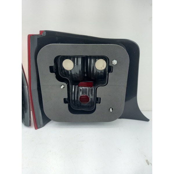 Par Lanterna Traseira Uno Fire 2004/2013 Bicolor