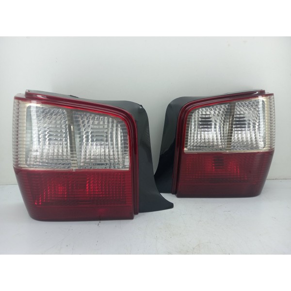 Par Lanterna Traseira Uno Fire 2004/2013 Bicolor