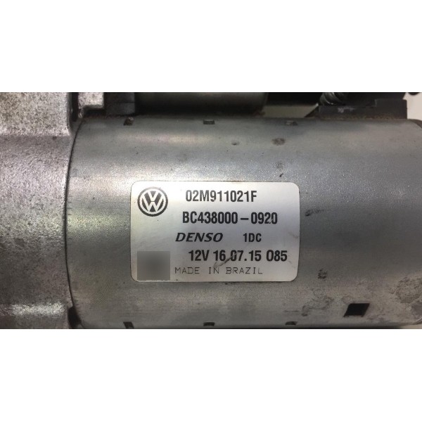 Motor Arranque Vw Up 1.0 3cc 02m911021f Peça Original