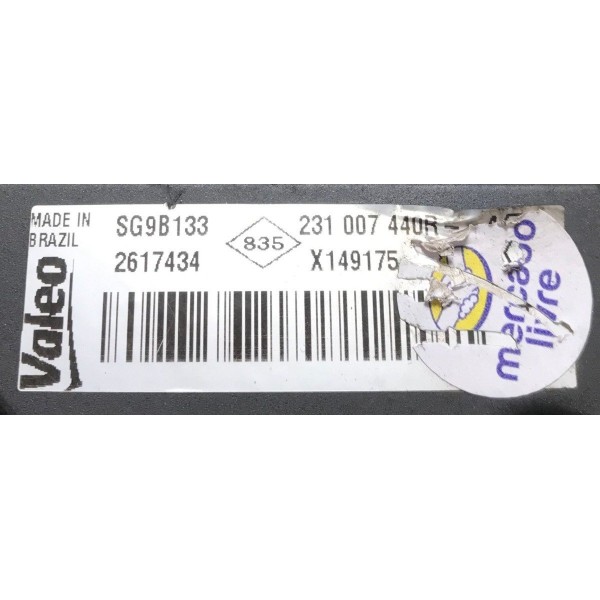 Alternador Renault Clio Sandero Logan 1.0 16v 231007440r