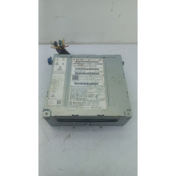 Central Multimídia Mercedes C180 2015 A 2019