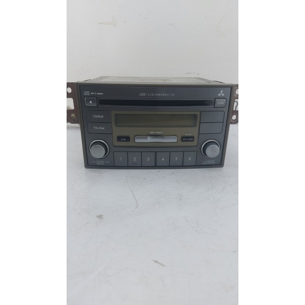Som Radio Cd Player Mitsubishi Pajero 04/06 Ca540178