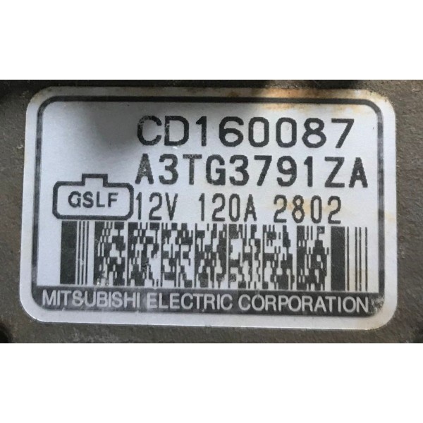 Alternador Mitsubishi Pajero Dakar L200 Triton 10/15