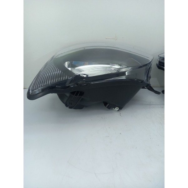 Par Farol Corsa Montana 2008 Á 2012 Mascara Negra Ambos Lados