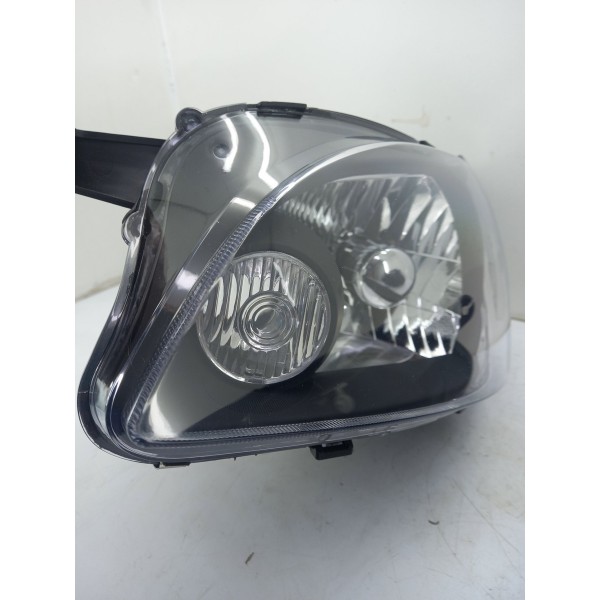 Par Farol Corsa Montana 2008 Á 2012 Mascara Negra Ambos Lados