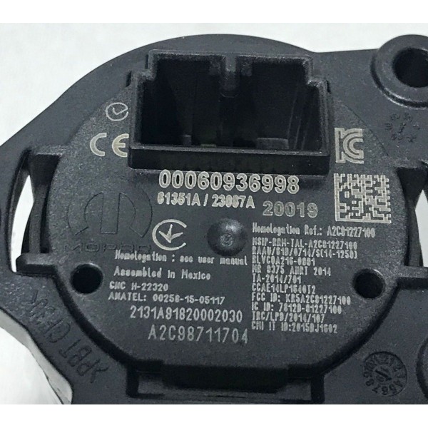 Botão Start Stop Fiat Toro 2.0 Diesel 2020 00060936998