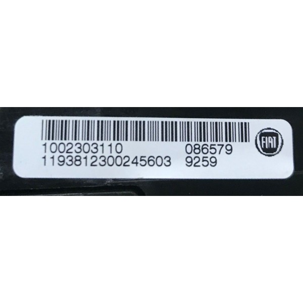 Botão Alerta Painel Fiat Toro Cod 1002303110 - Preto