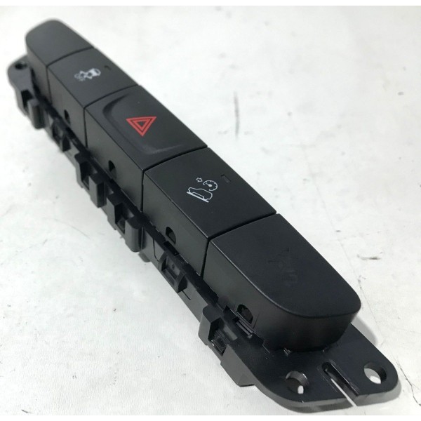 Botão Alerta Painel Fiat Toro Cod 1002303110 - Preto