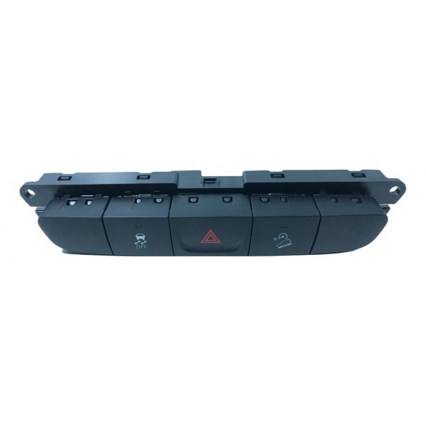 Botão Alerta Painel Fiat Toro Cod 1002303110 - Preto