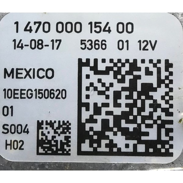 Reator Do Farol Original Da Fiat Toro  1 470 000 154 00