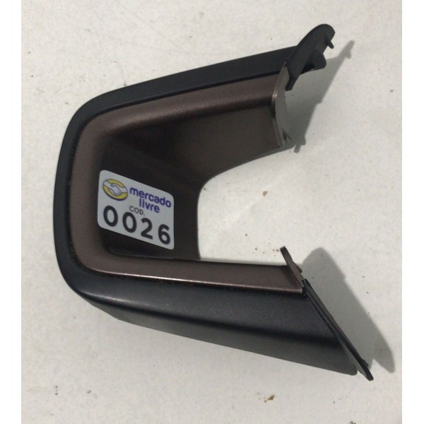 Moldura Inferior Volante Fiat Toro 17/21 Marrom-escuro Lisa