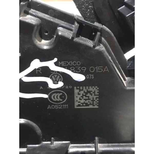 Fechadura Porta Traseira Esquerda Volkswagen Nivus Preto