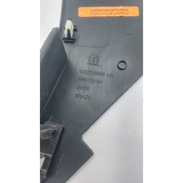 Acabamento Interno Traseiro Esquerdo Fiat Toro 2019 A 2020