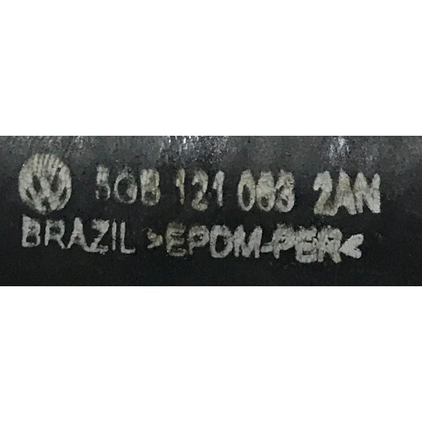 Mangueira Água Volkswagen Nivus 1.0 Tsi 12 Cod. 5gb 121 063 Preto