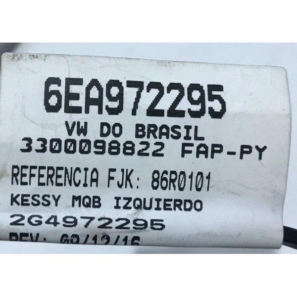 Cabo Tranca Fechadura Dianteira Esquerda Volkswagen Nivus