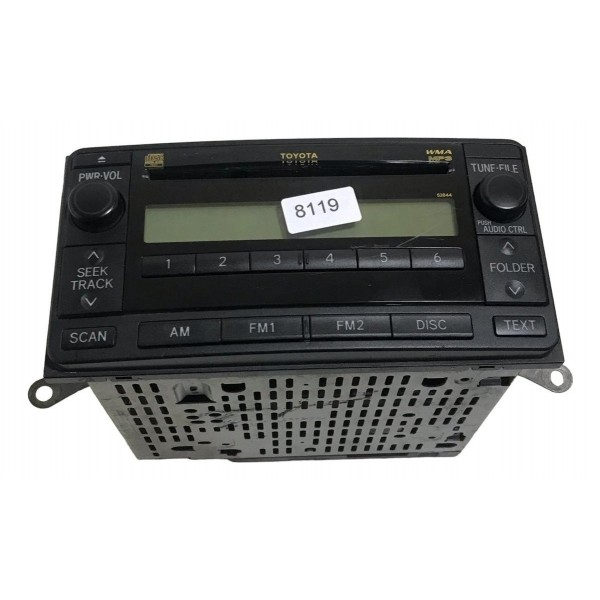 Rádio Cd Toyota Hilux 2008 2009 2010 2011 2012 Automotivo