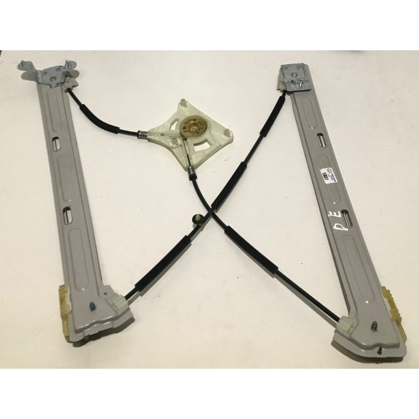 Carcaça Máquina De Vidro Dianteira Esquerda Volkswagen Nivus Cinza