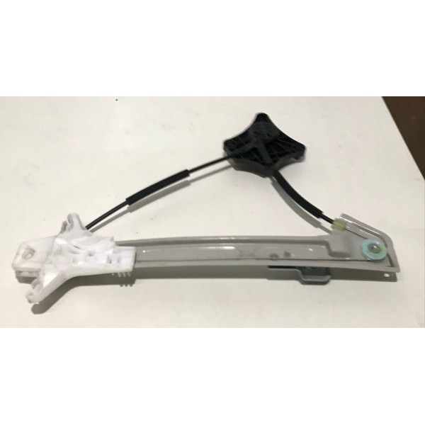 Carcaça Máquina De Vidro Porta Traseira Direita Nivus Prateado