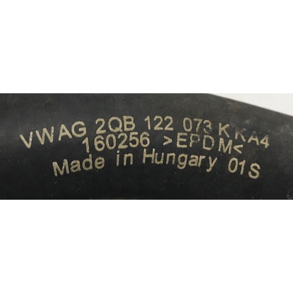 Mangueira Água Do Radiador Volkswagen Nivus 1.0 Tsi Preto