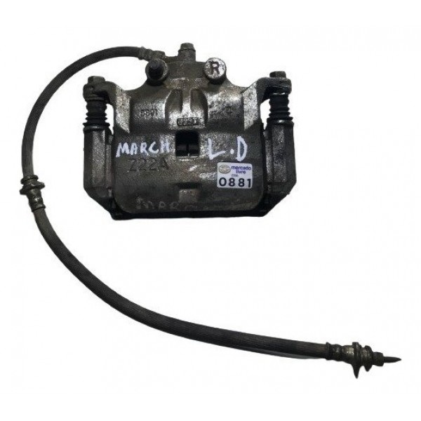 Pinça De Freio Dianteira Direita Nissan March