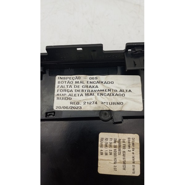 Difusor De Ar Dir Novo Polo 2017 A 2020