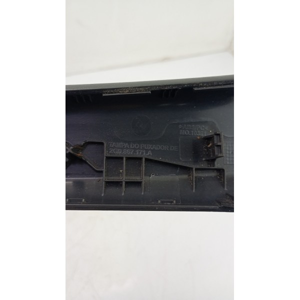 Moldura Puxador Porta Dianteira Esquerda Vw Nivus 2g0867171a