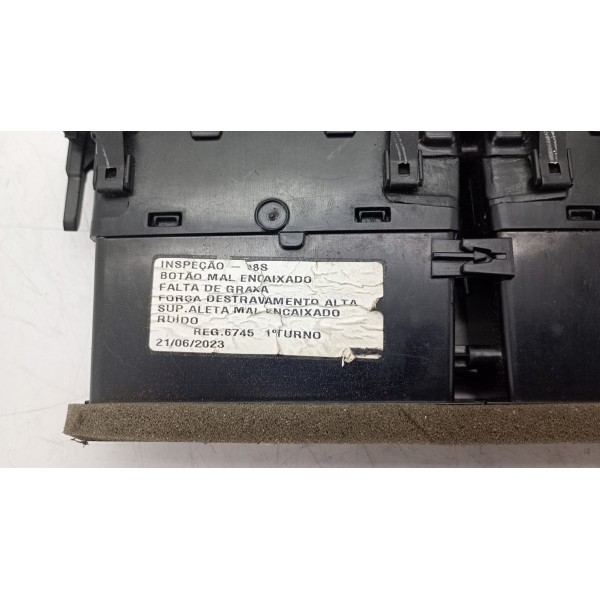 Difusor Ar Central Painel Vw Virtus\polo Tsi 1.0 2020