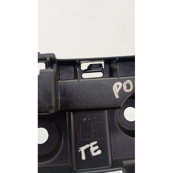 Guias Suporte Parachoque Tras\dir Vw Polo Virtus 2018 A 2020