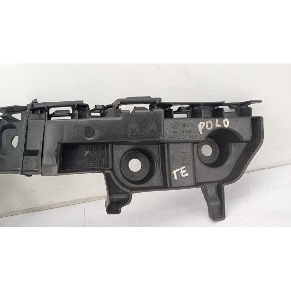 Guias Suporte Parachoque Tras\esq Vw Polo Virtus 2018 A 2020