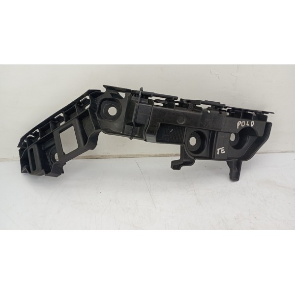 Guias Suporte Parachoque Tras\esq Vw Polo Virtus 2018 A 2020