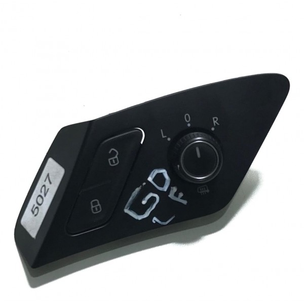 Comando Trava/retrovisor Diant Esquerdo Vw Golf Tsi 13/18