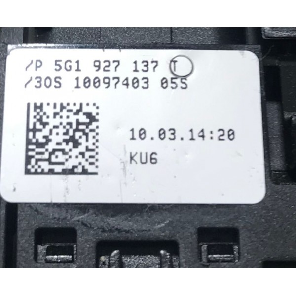 Botão Controle De Tração A Off Vw Golf Tsi 1.4 2013/18