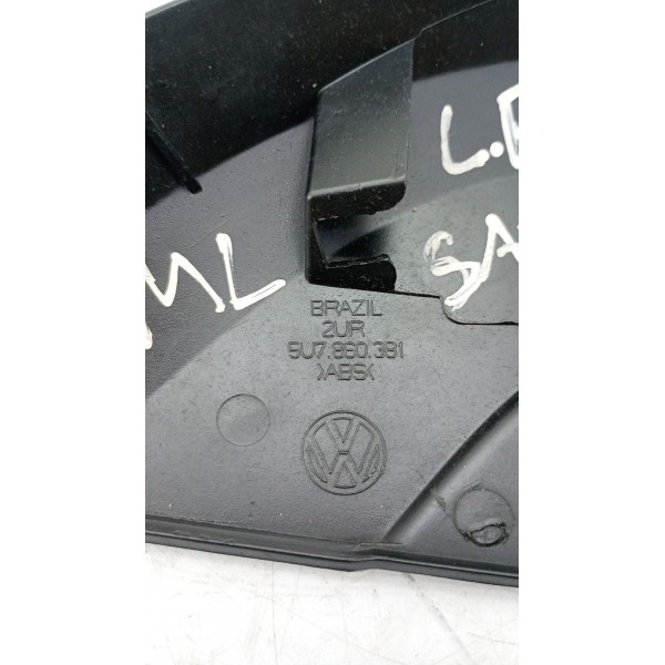 Capa Moldura Esquerda Rack Caçamba Vw Saveiro G5 G6