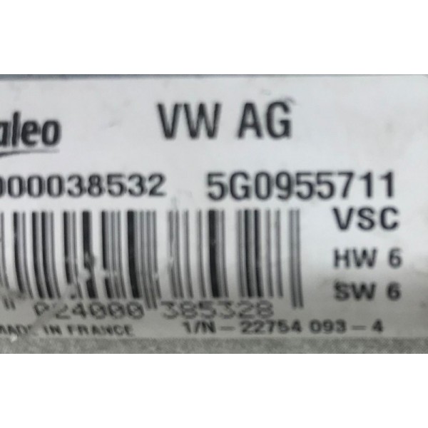 Motor Limpador Vidro Traseiro Vw Golf Tsi 2013 2014 15 /2018